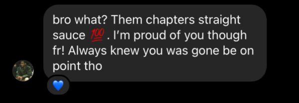 Chapters Straight Sauce testimonial